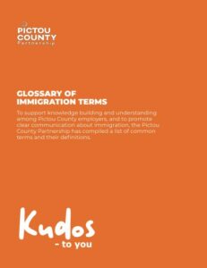 Cover of definition booklet